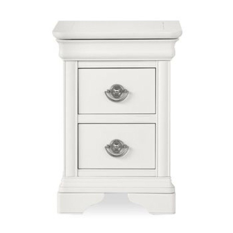 Chantilly white bedside table deals